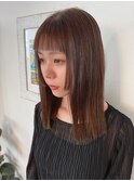オン眉×ぷつっとcut
