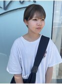 韓国ヘア/レイヤースタイル/レイヤーカット/グレージュ/20代人気