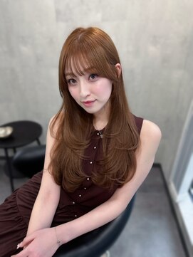 ラベル 渋谷(LAVEL) 大人小顔レイヤー/顔まわりカット