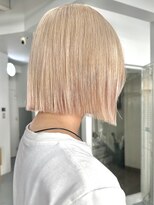 カシェル トウキョウ(Cashel Tokyo)&nbsp;やわらかベージュ/ボブ/ブリーチカラー
