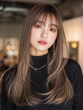 エニフォーイーストハム(Eni for eastham) エクステ/ロング/アッシュベージュ/レイヤー