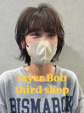 サードショップ 梅田茶屋町店(THIRD SHOP) レイヤーボブ