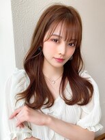 アフロート エル 大阪(AFLOAT L) 大人ガーリー/暗髪/ココアブラウン