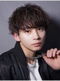 マッシュ/メンズ/束感/ツイストスパイラルパーマ
