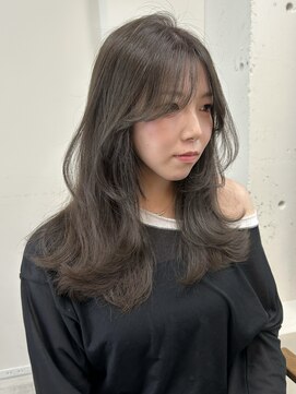 ペピンバイメルシー(pepin by merci.) ロング顔まわりレイヤー