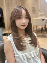 メゾン アネックス(Maison Annex)&nbsp;心斎橋/韓国ヘア/レイヤーカット/ブリーチなしダブルカラー