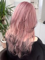 ラピス 福岡天神店(Lapis)&nbsp;ピンクカラー/レイヤーカット/ブリーチ/ダブルカラー/髪質改善