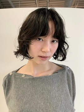 ナヌーク シブヤ(nanuk shibuya) フレンチなニュアンスボブパーマ