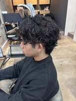 アロー 船橋店(AROH) 刈り上げセンターパート/波巻きツイストスパイラル/船橋