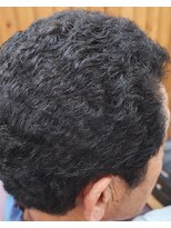 アコリエンテ(accogliente)&nbsp;メンズ　白髪染め＆アイロンパーマ