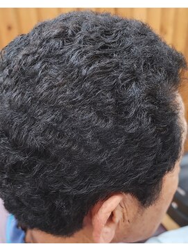 アコリエンテ(accogliente) メンズ 白髪染め&アイロンパーマ