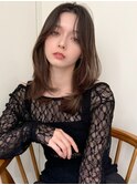 ハイライトバレイヤージュダブルカラーケアブリーチ20代30代