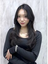 ラビス 池袋(Lovis) 《松本》黒髪/オリーブグレー/小顔ヘア