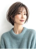 20代30代40代50代ふんわり束間ショート