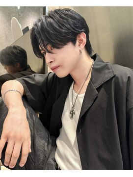 ネーム バイ グロー 大宮(NE:M by GLROW) men's/メンズ/毛流れセンターパート/ナチュラルセンターパート