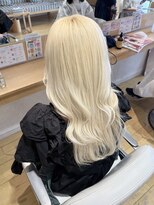 オーガニックエコ 川越(organic+eco) 海外ガール風抜きっぱなしブロンド