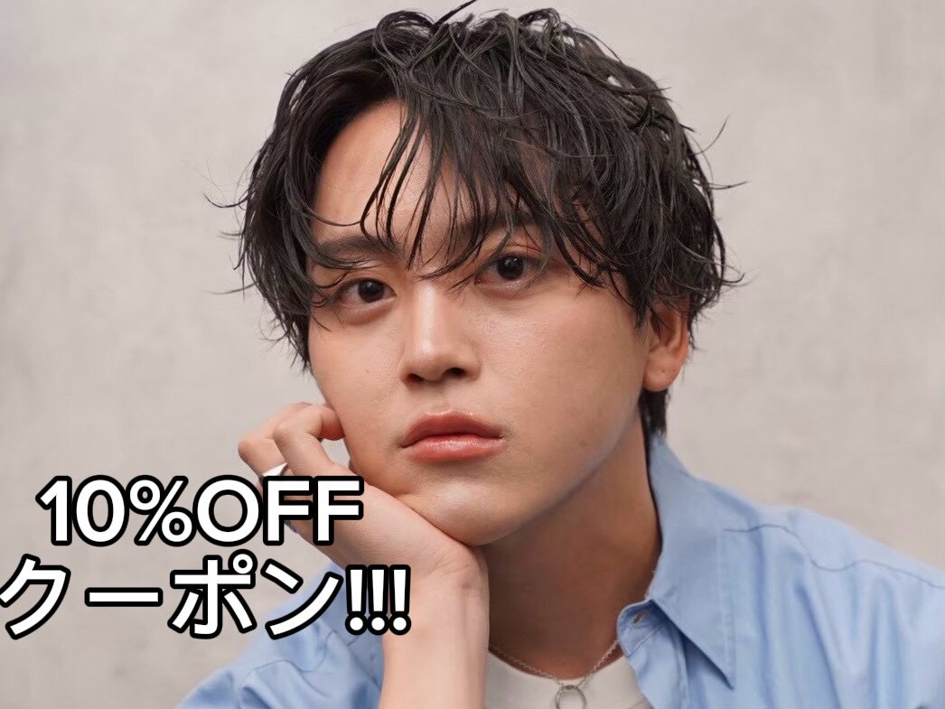 [1~3回目限定]メンズカット+シェービング+眉毛カット+シャンプースタイリング