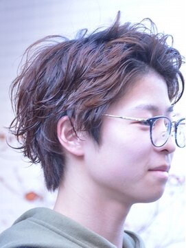 ロムサンク(L'HOMME CINQ) クセ毛×ナチュラルパーマ