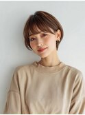ミルクティーブロンド/ダークブルー/デジタルパーマ/阿佐ヶ谷
