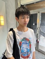 ダーツサンジョウ(DARTS sanjyo) ナードなニュアンスのメンズショート