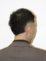 ザバーバー 渋谷(THE BARBER) 短髪ショート/短髪/バーストフェード/海外ショート