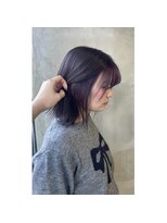 ヘアーリゾートレガロ 八尾店(Hair Resort regalo)&nbsp;近鉄八尾／くすみカラーの艶ボブ