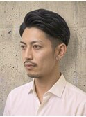 ▼アップバング/メンズカット/ツーブロック/ビジネスマン