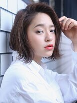 アンス 大阪梅田(ANs.)&nbsp;大人シンプルボブ♪外ハネボブ♪透明感アッシュ、イノアカラー