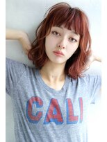 ブラン 天王寺(Blanc)&nbsp;【Blanc/天王寺】ピンクバイオレット/無造作カール/ボブ 1