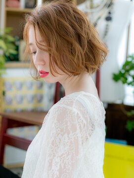 カバーヘア ブリス 大宮西口(COVER HAIR bliss) ■アシンメトリー前下がり外国人風ラフボブ52★大宮20代30代40代