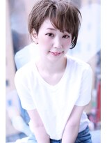 シーラス バイクラウドゼロ(Cirrus by Cloud zero)&nbsp;大人可愛いアッシュカラー小顔ショート【Cirrus by Cloud zero】