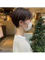 ヘアーアンドメイク シーク 八王子(HAIR&MAKE SeeK) 耳かけショート ワイドバング