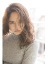 ミエルヘアーエスト 新宿店(mielhair est)&nbsp;かき上げゆるふわロング【新宿】