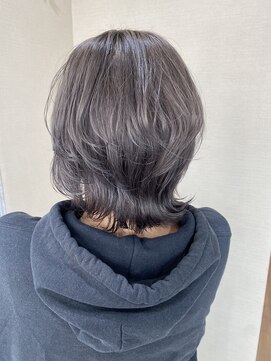 ソルト(Salt) シルバーウルフボブ