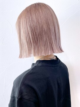 アイティーバイアルバム 松戸店(IT by ALBUM) ピンクベージュ_くびれヘアビタミンカラー_ba334711