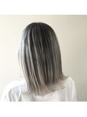 【熊谷】ホワイト×バレイヤージュ