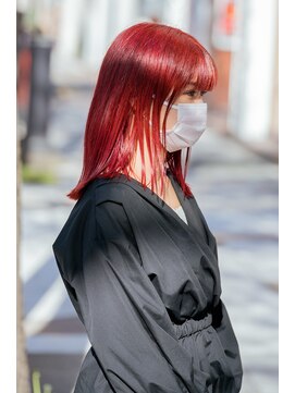 フィッツコア(FITS CORE) ロングのレッド