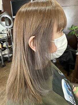 カーロ(caro) 透明感ロング　インナ－カラ－