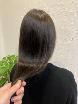 ディアーズ 高知店(Dears)の写真/髪本来の美を引き出す技術◇【栄養補給】【髪に不要なモノを除去】をコンセプトに芯から美しい髪を整えます