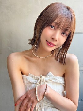 エイミー(Aimee) Aimee 町田 外ハネボブ×ナチュラルブラウン