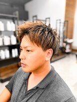 アイリーヘアデザイン(IRIE HAIR DESIGN) 【IRIE HAIR赤坂】メンズショート×刈り上げ×アップバング