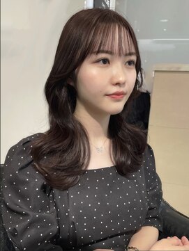 ラブクロムトーキョー オモテサンドウ(LOVECHROME OMOTESANDO) 似合わせカット韓国くびれヘア☆イメチェンフルバング髪質改善