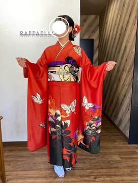 ルネッサンスヘアー ラファエロ(RAFFAELLO) 振袖着付け