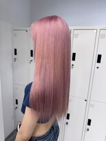 ペレ 栄店(PELE) デザインカラー/レイヤーカット/ウェットヘア/オリーブベージュ