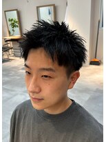 シーフ 千葉(Cyf)&nbsp;スパイキーショート/前髪立ち上げパーマ/千葉駅/保立大翔