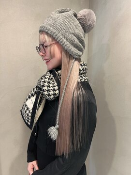 ペレ 梅田(PELE) 前髪/アンブレラカラー/こなれミディ/イメチェン/ウェーブパーマ