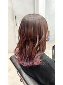 ユニコーンカラーこなれミディ
