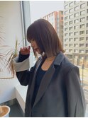 スタイリッシュボブ*切りっぱなしボブ*長めボブ*30代40代50代