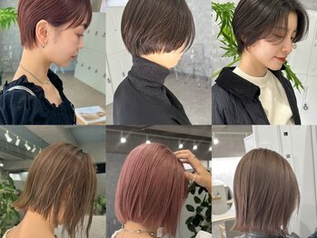 リベル 西中島(Libelle)の写真/【西中島徒歩3分】360°美シルエットを叶えるミリ単位でこだわる顔周りの繊細なカット技術