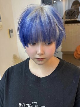 イエナ 渋谷(IENA) ルーツカラー デザインカラー ホワイトカラー ブリーチ